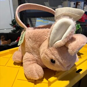 Kids Bunny Easter Basket . Perfect condition NWT